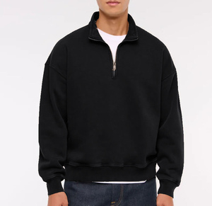 Sudadera Personalizada para Hombre con Cierre de Cremallera, Sudadera de Lujo Discreto con Cierre de Cremallera, Fabricante Mayorista de Ropa Urbana - Product Image 5