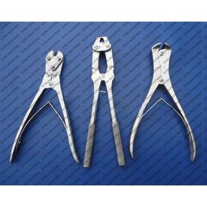 Juego Premium de 3 Piezas de Cortadores de Alambre TC, Instrumentos Quirúrgicos Ortopédicos, Alicates Reutilizables de Acero Inoxidable para Cortar Alambre Óseo, CE ISO - Product Image 1