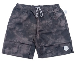 Short de bain pour garçon à séchage rapide, style tie-dye, pour la plage - Product Image 1