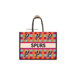 Bolso tote con paneles de fieltro no tejido, diseño moderno, parte superior abierta, bolso tote personalizado para el día del partido, bolsos de moda hechos a mano para el día a día, bolsos de moda. - Product Image 1