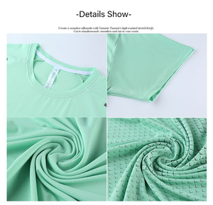 Camiseta Deportiva para Hombre, de Manga Corta, Cuello Redondo, con Panel Trasero de Malla, Transpirable, para Entrenamiento, Gimnasio y Deportes - Product Image 6