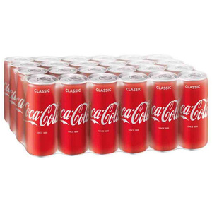 โคคา-โคลา น้ำอัดลมคุณภาพเยี่ยม ขนาด 330 มล. (แพ็ค 24 กระป๋อง) ขายส่งน้ำอัดลมโคคา-โคลา - Product Image 1