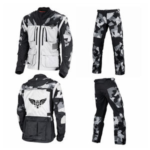 Combinaison de moto imperméable pour homme, veste et pantalon de moto pour aventures et voyages, camouflage, équipement de protection pour motards - Product Image 2