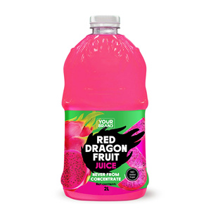 Jugo de Fruta Roja con Sabor a Pitahaya, 100% Natural, Puré de Vegetales, Bebida Filtrada en Botella, Alta Calidad, Saludable - Product Image 1