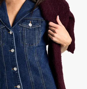 Vestido Vaquero de Corte Holgado para Mujer, Moda Casual, Ropa de Marca Privada, Proveedor Mayorista de Ropa de Moda, Colección de Verano, Ropa de Boutique - Product Image 5
