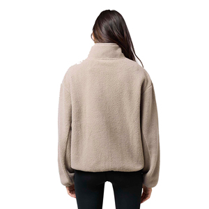 Chaqueta de Forro Polar Grueso para Mujer, 340 GSM, Cálida, Suave, Antipilling, para Senderismo, Camping, Invierno, Uso Diario, con Cierre, Estándar - Product Image 2