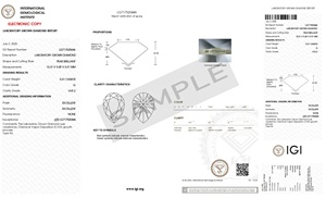 Diamante Cultivado en Laboratorio CVD de Alta Calidad, Corte Pera de 5.01 Quilates, Color G, Claridad VVS2, con Certificado IGI para Joyería Personalizada - Product Image 2