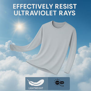 New Wholesale <b>Men</b> Gym Wear Long Sleeve <b>Men's</b> <b>Shirts</b> Fitness Cool Dry Compression Top Long Sleeve <b>Shirt</b> for Gym Fitness Workout - Product Image 6