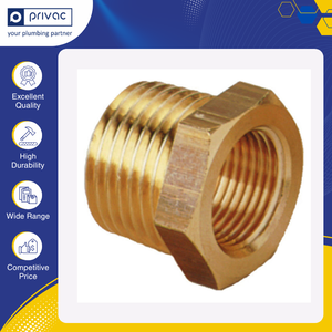 Adaptateur en laiton BSP, raccord hexagonal réducteur, connecteur mâle vers femelle - Product Image 2