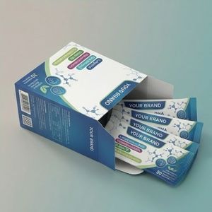 Sachets de compléments alimentaires pour un bien-être quotidien, pack premium, boîte, L-arginine, DHA, oméga 3, vitamine B6, proanthocyanidines - Product Image 1