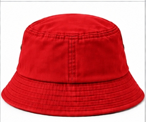 หมวกบักเก็ตผ้าแคนวาสสีแดงปักโลโก้ Index Apparel สำหรับทุกเพศ สวมใส่สบายๆ ในฤดูใบไม้ผลิและฤดูร้อน - Product Image 5