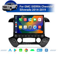Autoradio Android 13 pouces avec écran tactile pour GMC Sierra Chevrolet Silverado 2014-2019, lecteur multimédia DVD vidéo