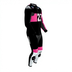 Enea Bastianini Pro Race 1Pc Black jumpsuit Track/Riding Cowhide/Kangaroo Leather MotoCP Motorbike Traje Level 2 <b>Protectors</b> CE - Product Image 2