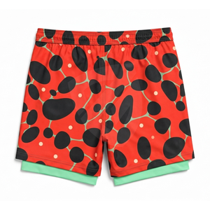 Customized Logo Sublimation Gym <b>Shorts</b> for Men 7 inch with Liner <b>Stretch</b> 2 in 1 Workout <b>Shorts</b> Men Quick Dry Athletic <b>Shorts</b> - Product Image 2