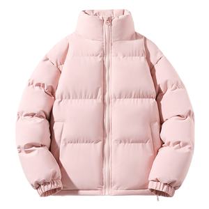 Veste en coton épais et chaud pour homme, manteau avec col montant, style de rue, style ample, pour la saison hivernale, collection 2025 - Product Image 3