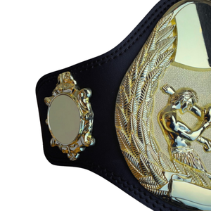 เข็มขัดแชมป์มวยปล้ำแบบใหม่ ดีไซน์สีทอง คุณภาพพรีเมียม สำหรับนักสะสม พร้อมงานศิลปะที่ประณีต - Product Image 5