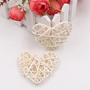 Corazón de ratán a precio económico para manualidades y decoraciones de San Valentín, corazones grandes tejidos a mano - Product Image 4