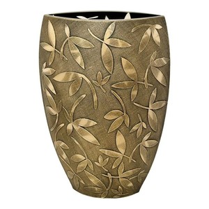 Jarrón de Hierro Dorado de Lujo, Estilo Nórdico Moderno, Nuevo y Popular, Adorno Metálico para Mesa, Flores, Decoración para el Hogar, para Bodas y Eventos - Product Image 1