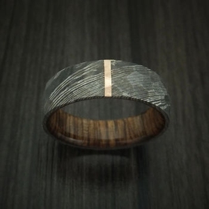 Bague de luxe pour homme en acier Damas, faite à la main, texture multicouche, ajustement confortable, bijoux, vente en gros, usine - Product Image 4