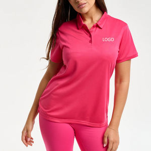 Polo décontracté d'été pour femme de haute qualité, personnalisable, avec manches courtes en maille, design haut de gamme - Product Image 5