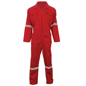 Trajes de Trabajo de Seguridad Personalizados Resistentes al Fuego, de Algodón FR, Uniformes de Trabajo Reflectantes para Mecánicos, Conjunto de Uniforme 100% Poliéster - Product Image 1