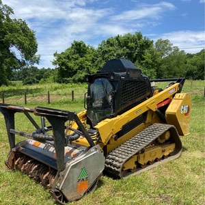 Cat Skid steer Loader with <b>mulcher</b> Heavy Construction Machinery High Efficiency,Strong Engine Power, Fast Delivery Worldwide - Product Image 6
