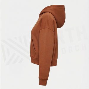 Sudadera con Capucha Básica para Mujer, Personalizada, Antipilling, Transpirable, de Alta Calidad, Estilo Casual y Urbano - Product Image 3