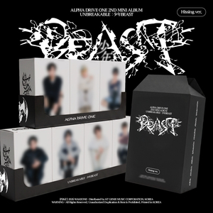 ALPHA DRIVE ONE[UNBREAKABEL: BOY BEAST](Versión HISSING) ÁLBUM DE K-POP EN CD MÁS VENDIDO EN COREA PARA TODAS LAS EDades - Product Image 3