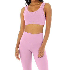 Conjuntos de Yoga para Mujer Hechos a Medida con Etiqueta Privada, Transpirables, de Secado Rápido, de 2 Piezas, Cintura Elástica de Alta Calidad, Ropa Deportiva para Gimnasio - Product Image 6