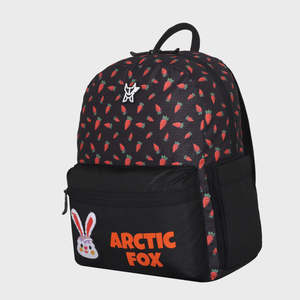Sac à dos scolaire Arctic Fox Bunny Orange pour garçons et filles - Product Image 4