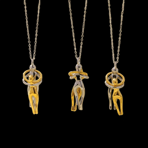 Collier en diamant Moissanite tendance à l'éclat brillant pour femme, idéal pour le quotidien, la collection mariée et comme cadeau de festival - Product Image 2