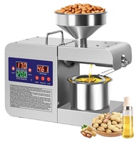 Presse d'extraction d'huile d'arachide, de maïs, de soja et de sésame, alimentée par moteur, garantie 1 an