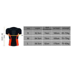 Camiseta de compresión para fútbol para hombre con acolchado de impacto – Camiseta de fútbol acolchada para protección de alto rendimiento - Product Image 6