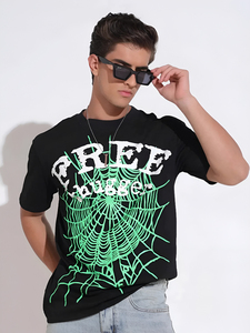T-shirts pour hommes de haute qualité 100% coton, imprimés graphiques, surdimensionnés, streetwear, décontractés, manches courtes, respirants, col rond - Product Image 2