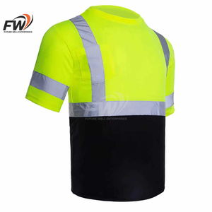Camiseta de Trabajo Personalizable para Ingeniería, Minería, Mecánica e Industria, Ropa de Trabajo de Seguridad, Camiseta Fluorescente con Protección UV - Product Image 3