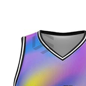 Camiseta de Baloncesto 100% Poliéster, Transpirable, de Secado Rápido, Nueva Llegada, Ropa Deportiva, Logotipo Personalizado, Mejor Precio - Product Image 4