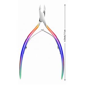 Meilleur fournisseur Pissco pour le poussoir de cuticules et le poussoir de coupe à bord droit à double extrémité en acier inoxydable 100% cuticules Logo personnalisé - Product Image 4