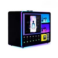 Mesin Penjual Parfum Pintar 6 Aroma Layar Sentuh 15 Inci Pendingin Kompresor Pemantauan Jarak Jauh Desktop Dinding 6-Nozzle