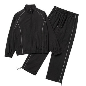 Chaqueta Deportiva de 2 Piezas para Hombre, Diseño 2026, Cortavientos, Impermeable, con Capucha, para Entrenamiento de Invierno, Premium, Color Sólido - Product Image 4
