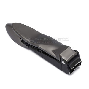 Cortauñas de Acero Inoxidable SAAR GLOBAL SURGICAL SGS-704, Cuchilla Curva, Diseño Ligero y Duradero, Apertura de Mandíbula Ancha - Product Image 2