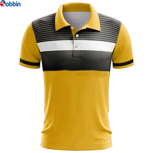 Polo de Hombre a Rayas Rojas de Alta Calidad, Manga Corta, Tejido Transpirable, Diseño Casual, Bloques de Color, Estampado Digital - Product Image 6