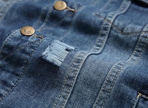 Wholesale Custom Logo Front 100% Cotton Men's Winter Jeans Jacket Breathable Eco-Friendly Quick Dry Outdoor Use High Quality - Product Image 6