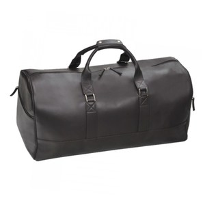 Sac de voyage à fermeture éclair avec Logo personnalisé de couleur noire - Product Image 2