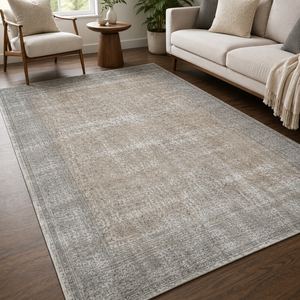 Machine Made <b>Wool</b> Rug Luxurious Vintage Style Artisan <b>Crafted</b> Traditional Home Decor Area Rug Washable & Stain Resistant - Product Image 2
