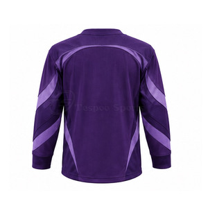Maillot de hockey sur glace style moderne en tissu respirant – Commande en gros pour l'entraînement et les matchs - Product Image 6