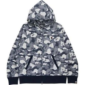 เสื้อฮู้ดดี้ผู้ชายดีไซน์ใหม่ ผ้าฝ้ายเฟรนช์เทอร์รี่หนา 350 กรัม ทรงเข้ารูป ปักลาย 3 มิติ ประดับเพชร งานปักคุณภาพสูง เสื้อผ้าสั่งทำพิเศษ - Product Image 4