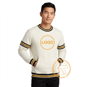เสื้อคอกลมผู้ชายอัลฟ่า |   เสื้อสเวตเชิ้ตผ้าฟลีซคอตตอน 100% พิมพ์ลายโลโก้ด้านหน้า ทรงปกติ สวมใส่สบาย ฤดูหนาว แห้งเร็ว - Product Image 1