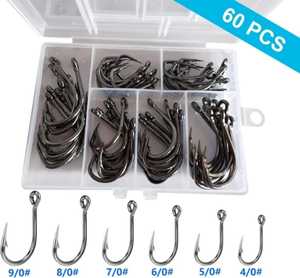 High Strength Stainless Steel 45 Degree Fishing Treble <b>Hooks</b> for Frog Bait Bass Trout River Saltwater Fishing - Product Image 2