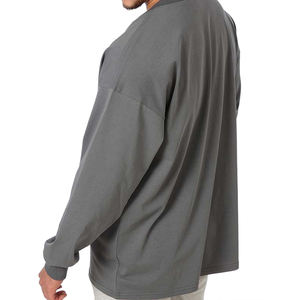 T-shirt de sport et de fitness pour hommes, chemises athlétiques musclées, vêtements de fitness Ringer, chemises de sport pour hommes en vente - Product Image 5