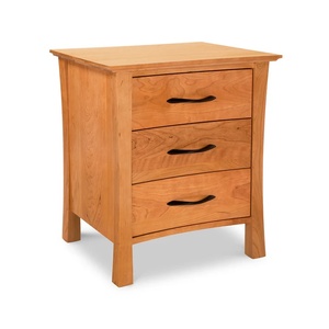 Table de chevet moderne et simple en teck massif de haute qualité avec finition naturelle NC pour usage intérieur - Product Image 2